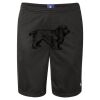 Unisex 9" Mesh Shorts with Pockets Thumbnail