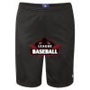 Unisex 9" Mesh Shorts with Pockets Thumbnail