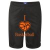 Unisex 9" Mesh Shorts with Pockets Thumbnail